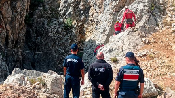 Daunting rescue mission underway for American trapped 3,400 feet underground in cave