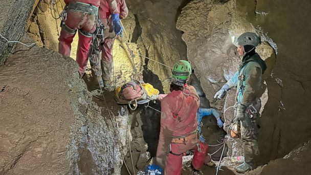 American caver hoisted to safety after 12 days in Turkish cave - Vimarsana News