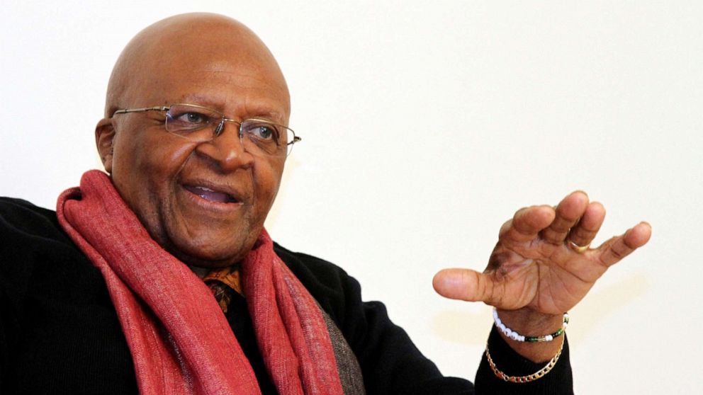 Tutu remembered as 'true humanitarian' dedicated to human rights