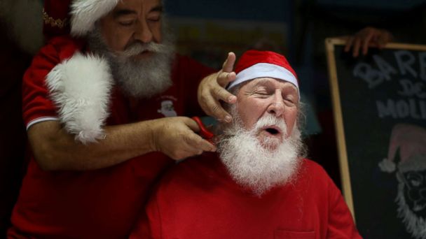 Rio De Janeiros Santa Claus School Names This Years Papa Noel Abc News 8444