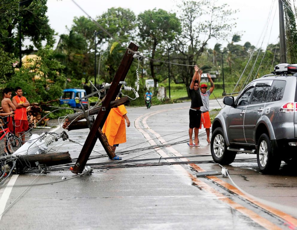 2018 Worlds Strongest Storm Typhoon Mangkhut Barrels Through