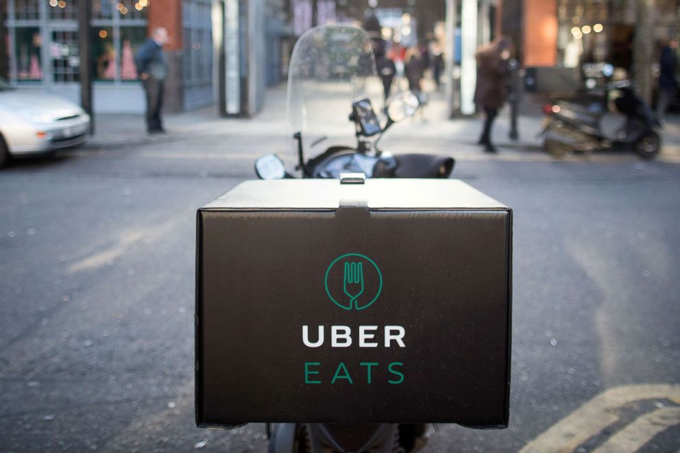 motorcycle uber eats