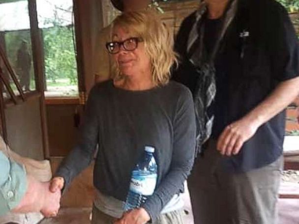 PHOTO: Kimberly Sue Endicott at the Wild Frontiers Uganda lodge in Queen Elizabeth National Park, Uganda, April 7, 2019.