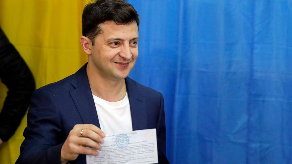 Comedian Volodymyr Zelensky Wins Ukrainian Presidential Election 6abc Philadelphia 4548