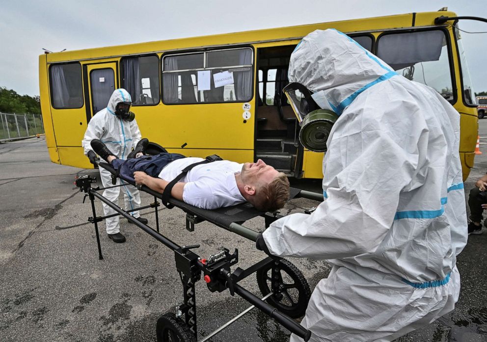 Ukraine Holds Disaster Drills Amid Fears Russia Could Sabotage Nuclear ...