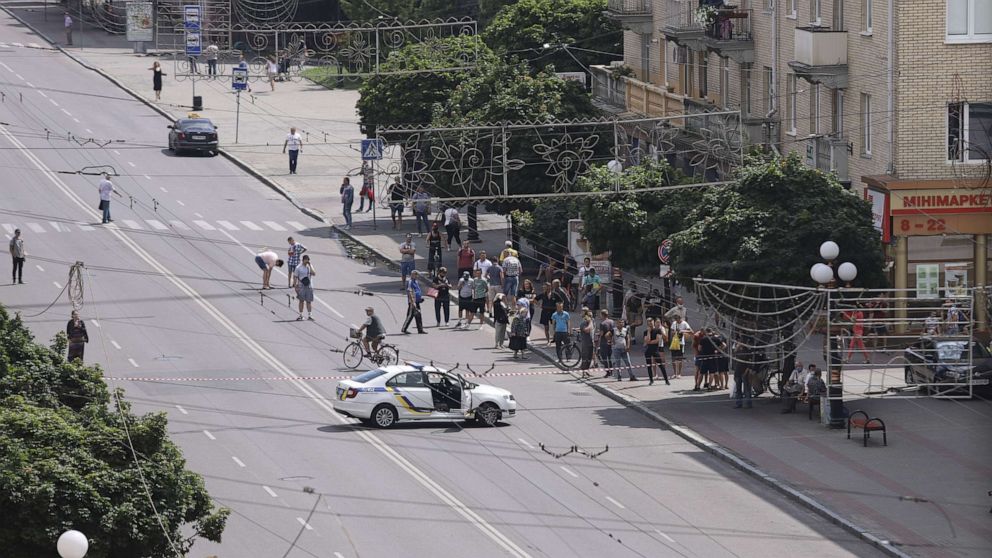 Ukraine bus siege ends with all 13 hostages freed, suspect in custody
