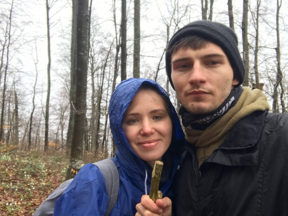 PHOTO: Alina and Andriy Smolensky are seen in an undated handout photo.