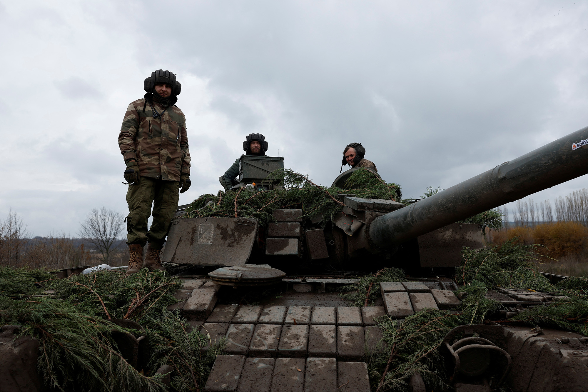 With a Ukrainian military unit on the front line with Russia - The  Washington Post