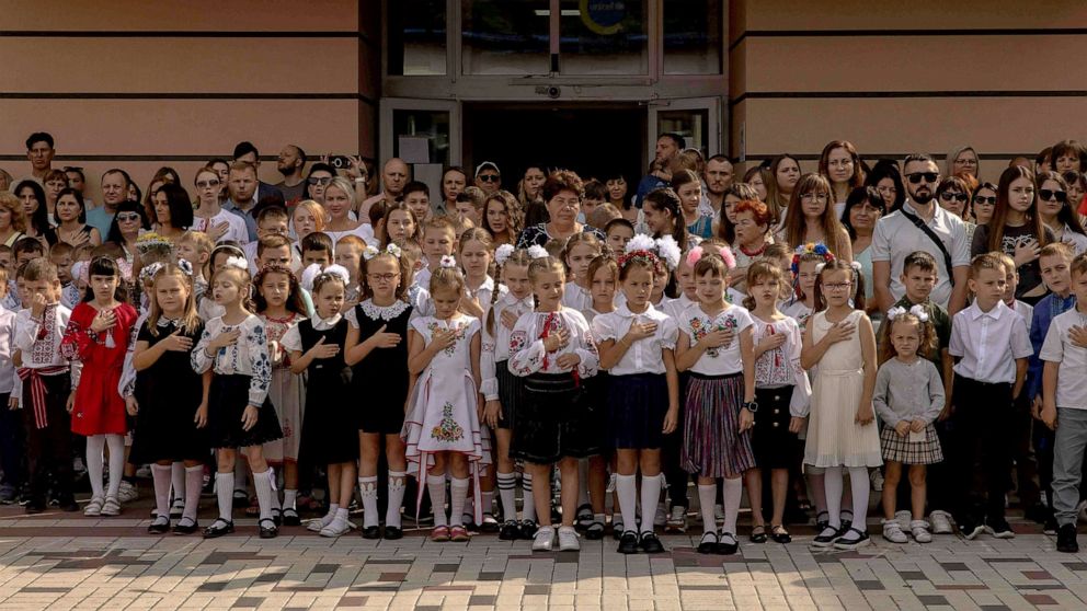 Ukrainian Students Head Back To School, But Not To Classrooms