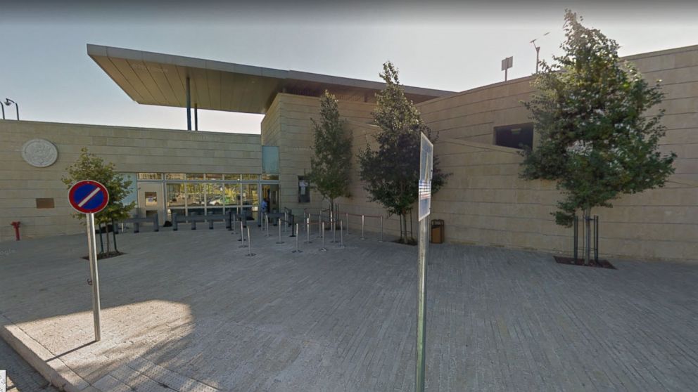 PHOTO: The Consular Section, seen in this Google Maps image, is located in the Arnona neighborhood of Jerusalem, near the former Diplomat Hotel.