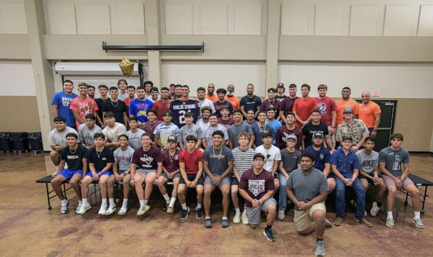 Uvalde football wins 1st home game after surprise visit from Houston Texans