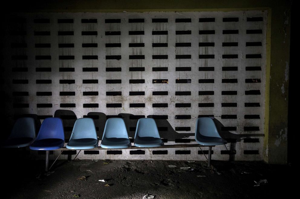 PHOTO: A view of the emergency room of the Caracas Psychiatric Hospital, in Caracas, Venezuela, July 14, 2019. 