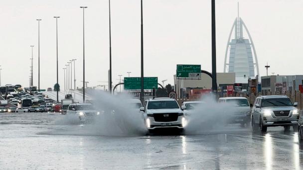 Dubai Sees Severe Flooding After Getting 2 Years' Worth Of Rain In 24 