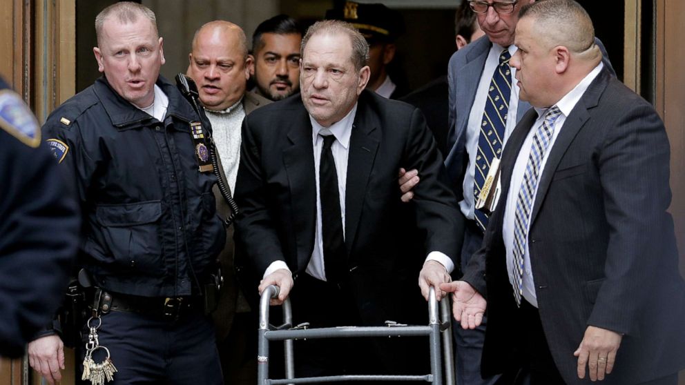 PHOTO: Harvey Weinstein leaves State Supreme Court in New York, Jan. 6, 2020.