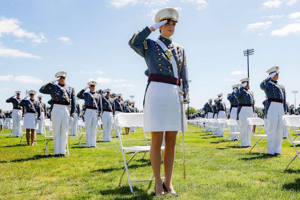 Trump speaks at West Point graduation as tensions with military leaders