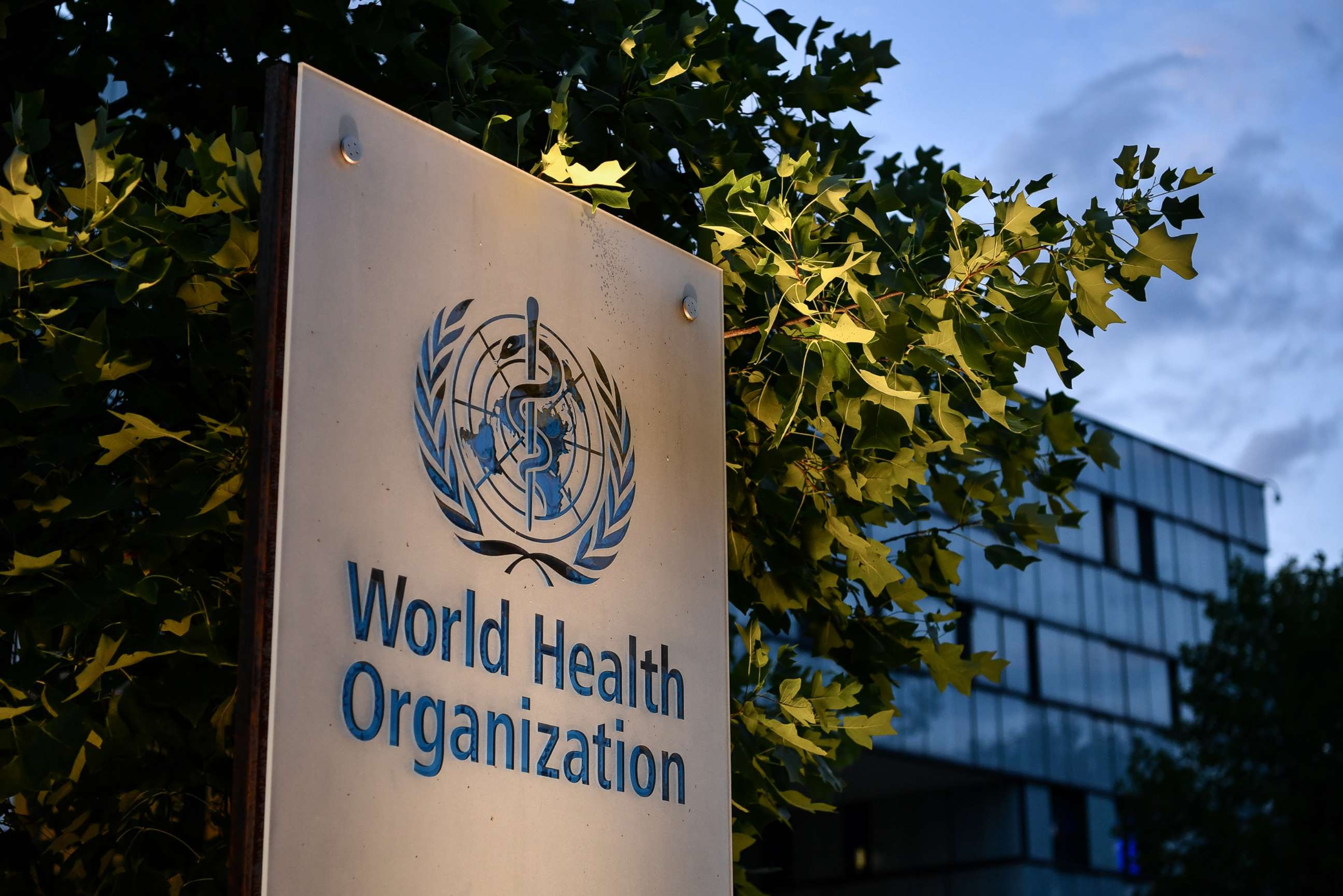 PHOTO: World Health Organization (WHO) headquarters in Geneva, Aug. 17, 2020.