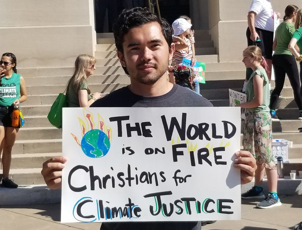 PHOTO: William Morris is a member of the steering committee for Evangelicals for Climate ActionYoung Evangelicals for Climate Action.