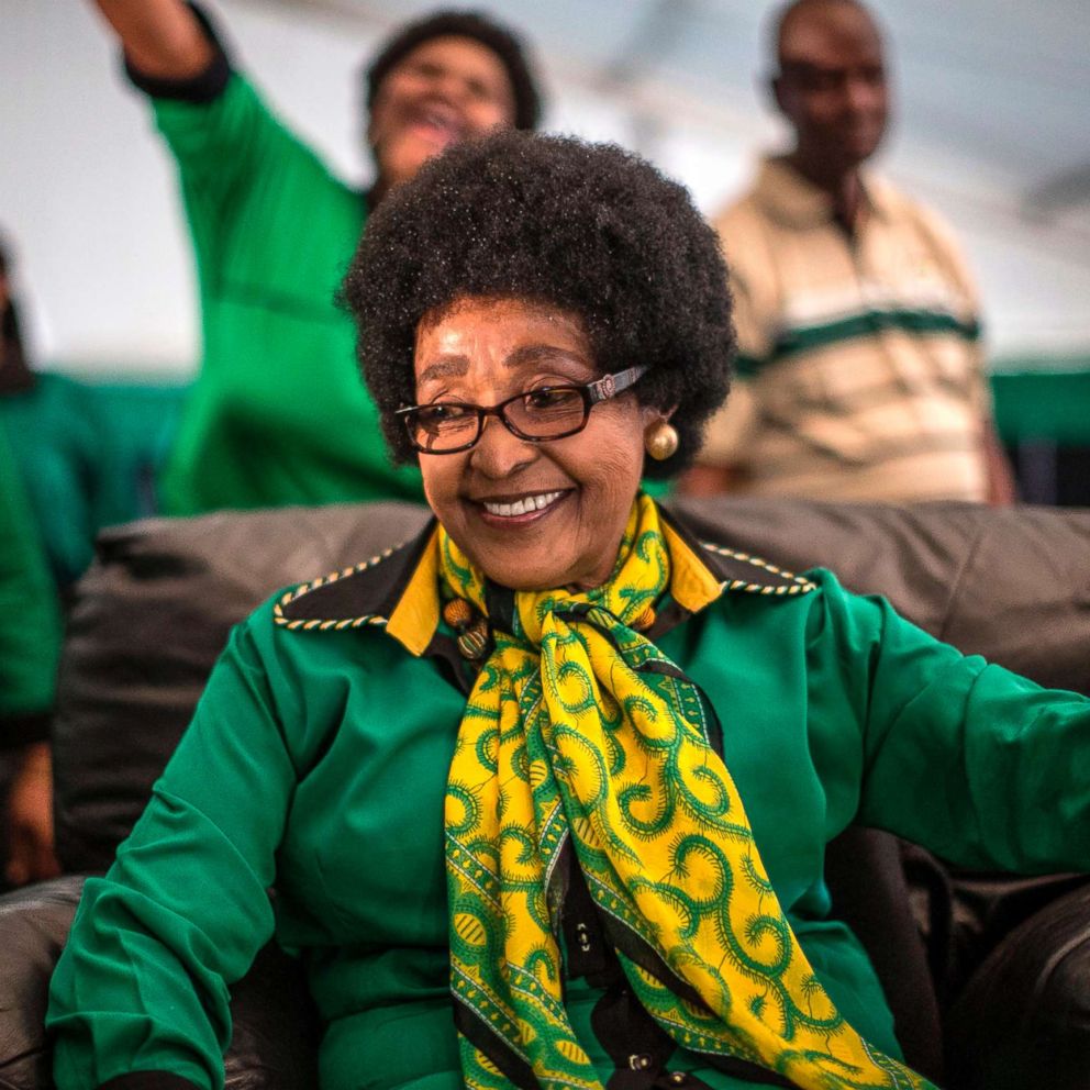 Winnie Madikizela-Mandela, anti-apartheid campaigner and Nelson Mandela's ex-wife, dies - ABC News