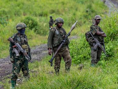 Residents and officials say rebels have seized 2 key towns in eastern Congo