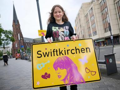 German city renamed 'Swiftkirchen' for Taylor Swift concerts gets 1,400 bids for the signs