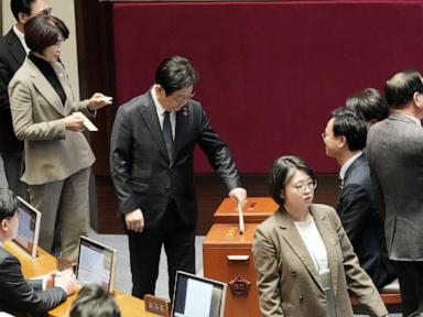 South Korea's opposition-controlled National Assembly votes to impeach acting leader