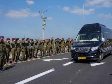 Israelis bid farewell to Shiri Bibas and her 2 young sons killed in captivity in Gaza