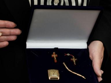 Jewelry seized from Polish inmates of Nazi German concentration camps is returned to families