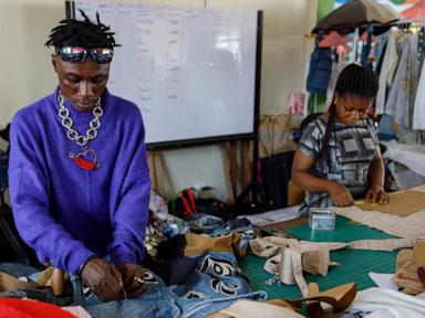 As fast fashion's waste pollutes Africa's environment, designers in Ghana are finding a solution