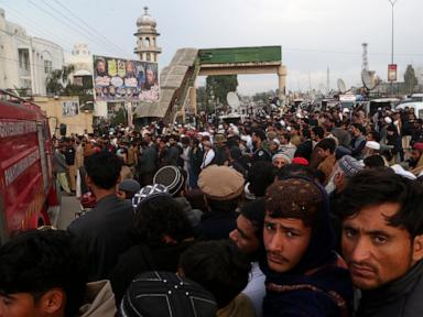 Thousands attend funeral for senior Taliban-linked cleric slain in Pakistan's northwest