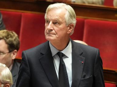 French government faces no-confidence vote over Barnier's austerity budget