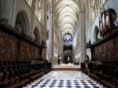 Notre Dame Cathedral is going to unveil its new interior, a watershed in its rebirth from fire