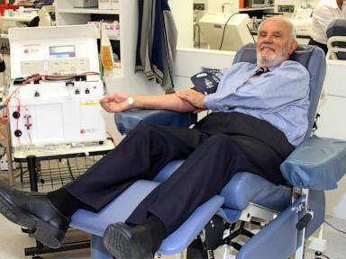 James Harrison, whose blood plasma donations are credited with saving 2.4 million babies, dies at 88