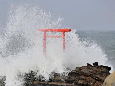 Typhoon Ampil moves away from Japan; no major damage reported