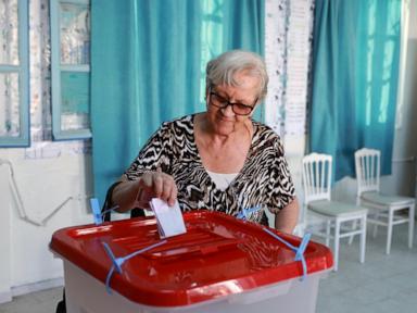 Apathy dominates Tunisian election with President Saied expected to win with a challenger in prison