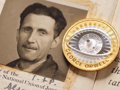 'Big Brother is watching you': Collector's coin marks George Orwell's death 75 years ago