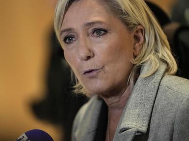 France’s far-right leader Marine Le Pen faces court on charges of embezzling EU funds