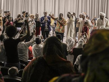 In music and dance, Sudanese performers transport refugee audiences back home