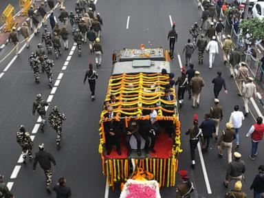 State funeral begins for former Indian Prime Minister Manmohan Singh, who instituted economic reform