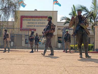 Rwanda-backed rebels reach the center of east Congo’s 2nd major city in an unprecedented expansion