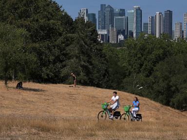 A series of heatwaves leads Britain to record its hottest summer