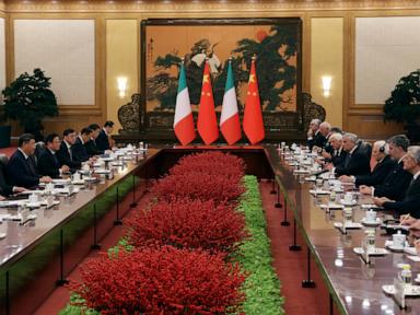 Italian President Mattarella meets Chinese leader Xi in Beijing amid complex ties