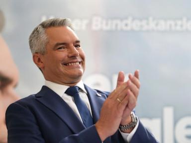 Austrian far-right party hopes for its first national election win in a close race