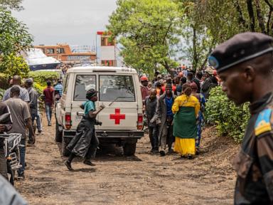 At least 78 people died when a boat with 278 on board capsized in eastern Congo, official says