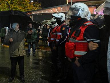 Albania opposition activists rally on streets of Tirana to demand government steps aside