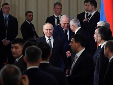 An altercation erupts at a high-level meeting of a Russia-dominated economic union