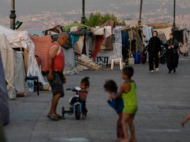 The UN says over 400,000 children in Lebanon have been displaced in 3 weeks by war