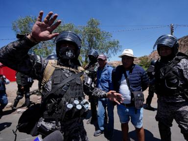 Bolivia's government accuses supporters of ex-President Evo Morales of taking 200 soldiers hostage