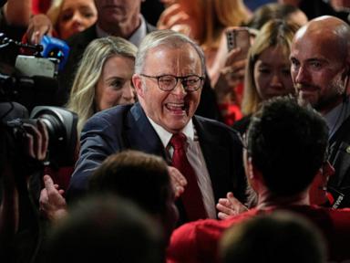 Australia's re-elected prime minister says voters chose unity over division