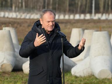 Negotiations over the war in Ukraine could start 'in the winter,' Poland's leader Tusk says