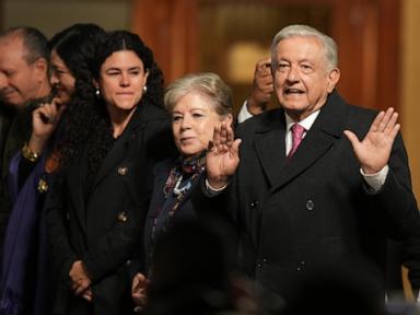 Live music, breakfast and a raffle: Mexico's president makes the most of his final day in office